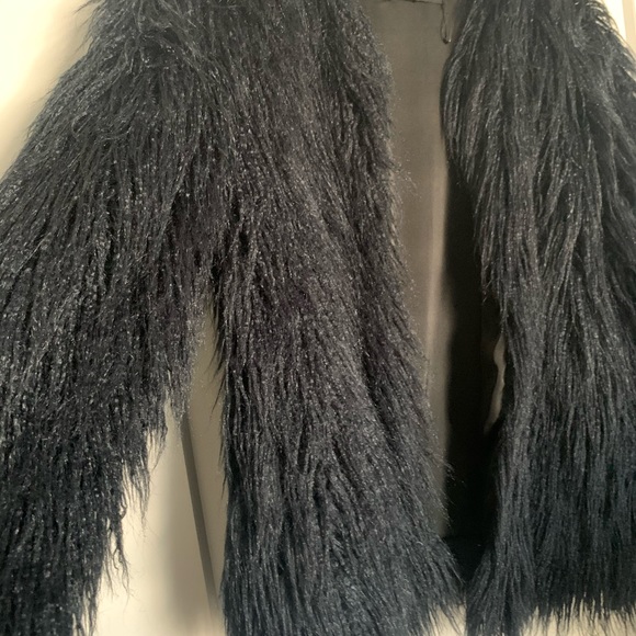 Zara Faux Fur Coat - Picture 4 of 6